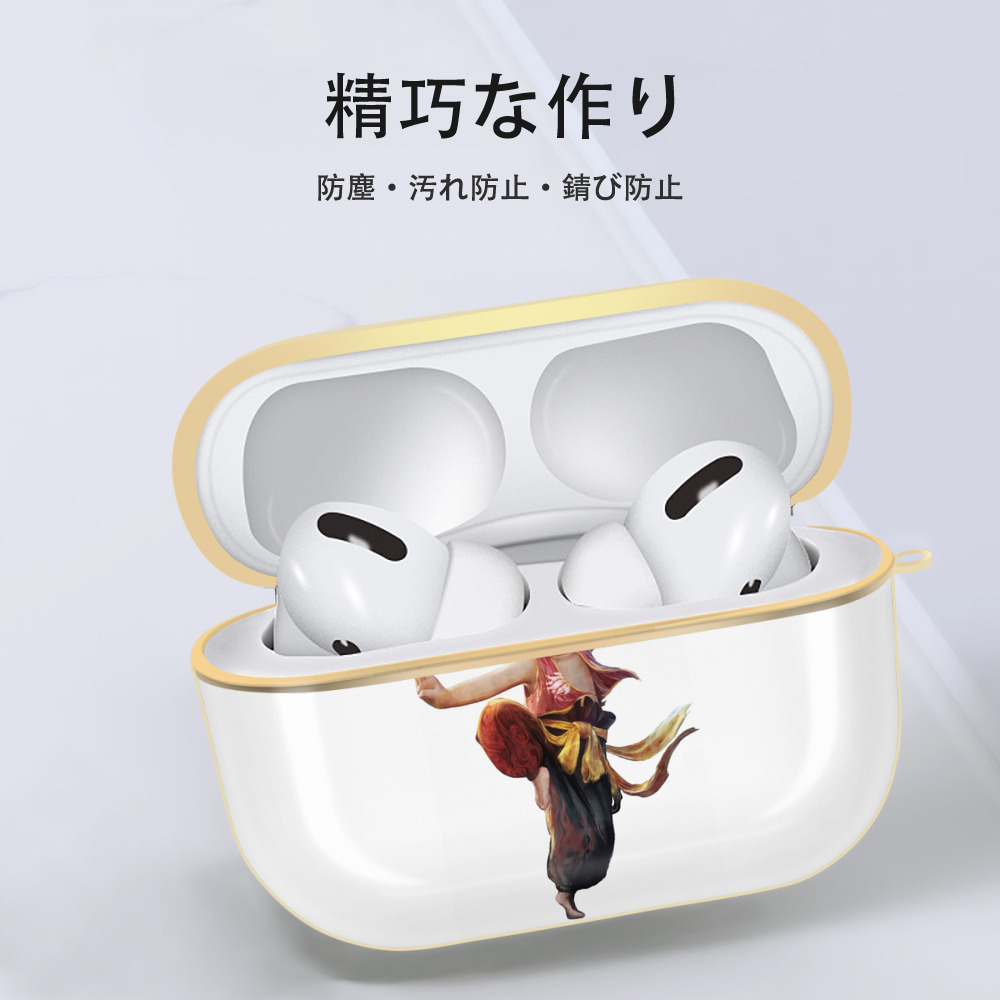 Ne Zha 2 ナタ 魔童の大暴れ 【AirPods Pro用】ハードシェル保護ケース｜耐衝撃・防指紋・カラビナ付き商品仕様