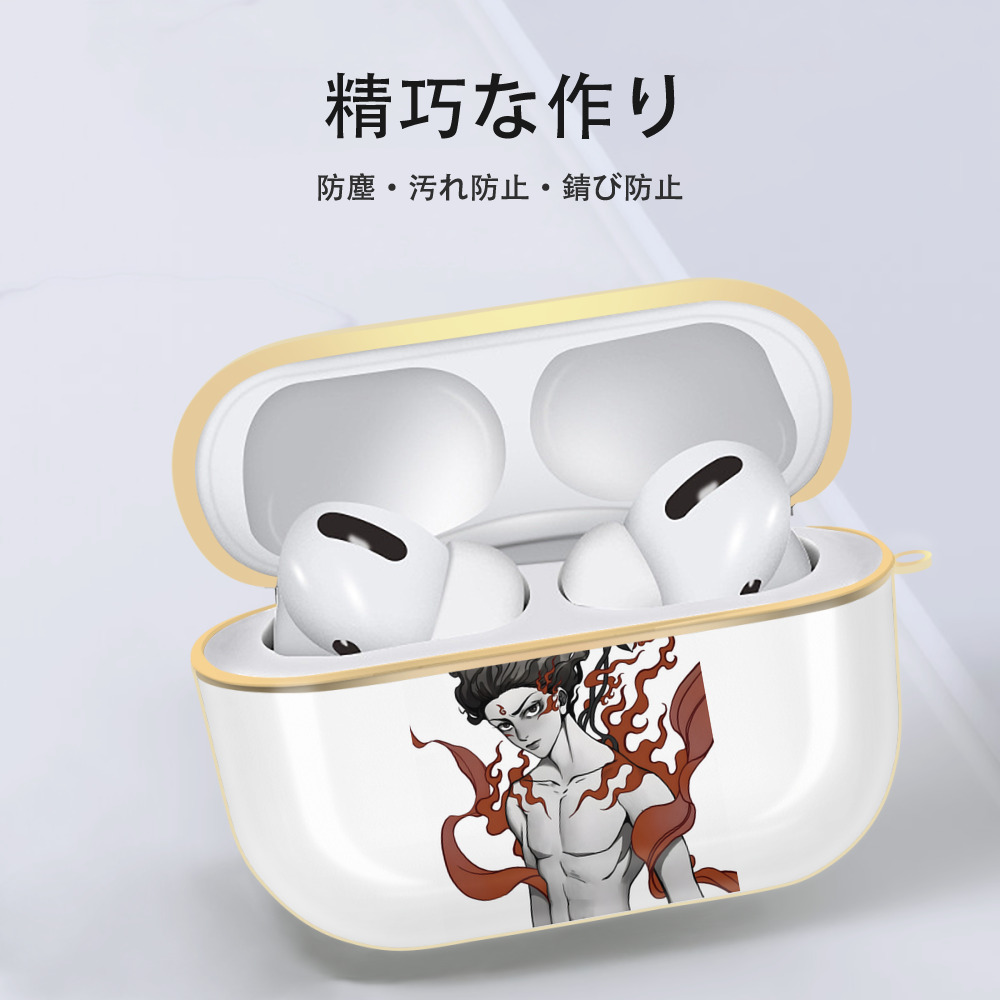 Ne Zha 2 ナタ 魔童の大暴れ 【AirPods Pro用】ハードシェル保護ケース｜耐衝撃・防指紋・カラビナ付き商品仕様