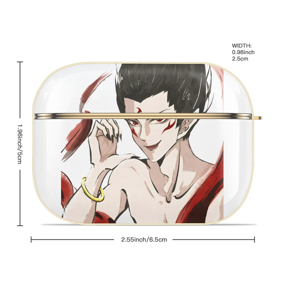 Ne Zha 2 ナタ 魔童の大暴れ 【AirPods Pro用】ハードシェル保護ケース｜耐衝撃・防指紋・カラビナ付き商品仕様