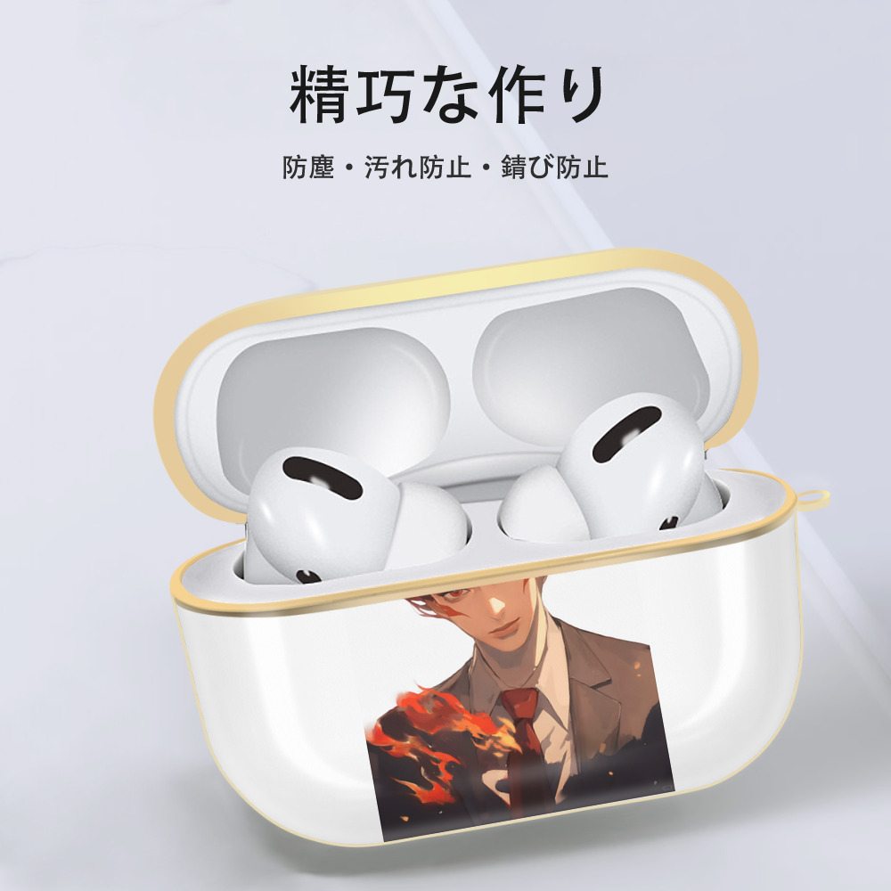 Ne Zha 2 ナタ 魔童の大暴れ 【AirPods Pro用】ハードシェル保護ケース｜耐衝撃・防指紋・カラビナ付き商品仕様