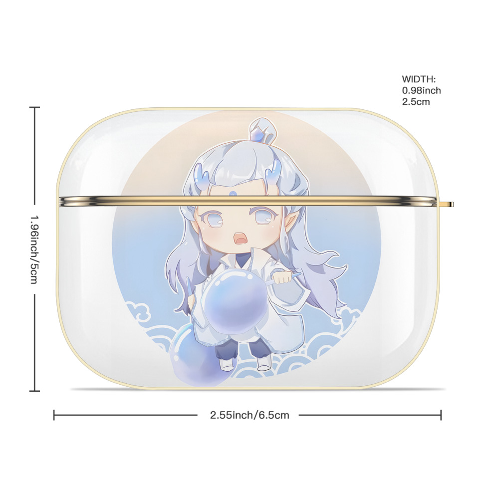 Ne Zha 2 ナタ 魔童の大暴れ 【AirPods Pro用】ハードシェル保護ケース｜耐衝撃・防指紋・カラビナ付き商品仕様