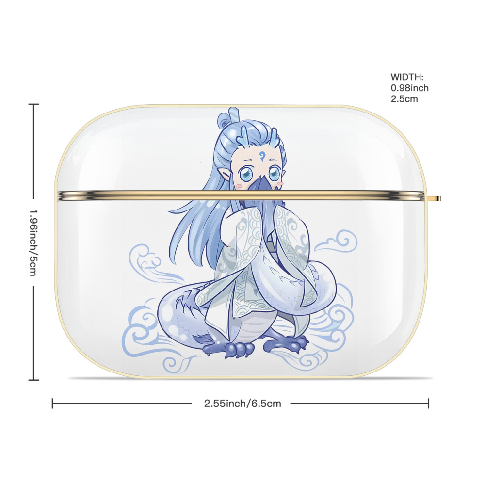 Ne Zha 2 ナタ 魔童の大暴れ 【AirPods Pro用】ハードシェル保護ケース｜耐衝撃・防指紋・カラビナ付き商品仕様