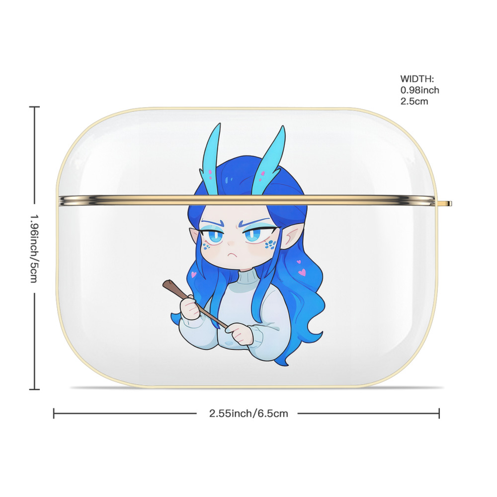 Ne Zha 2 ナタ 魔童の大暴れ 【AirPods Pro用】ハードシェル保護ケース｜耐衝撃・防指紋・カラビナ付き商品仕様