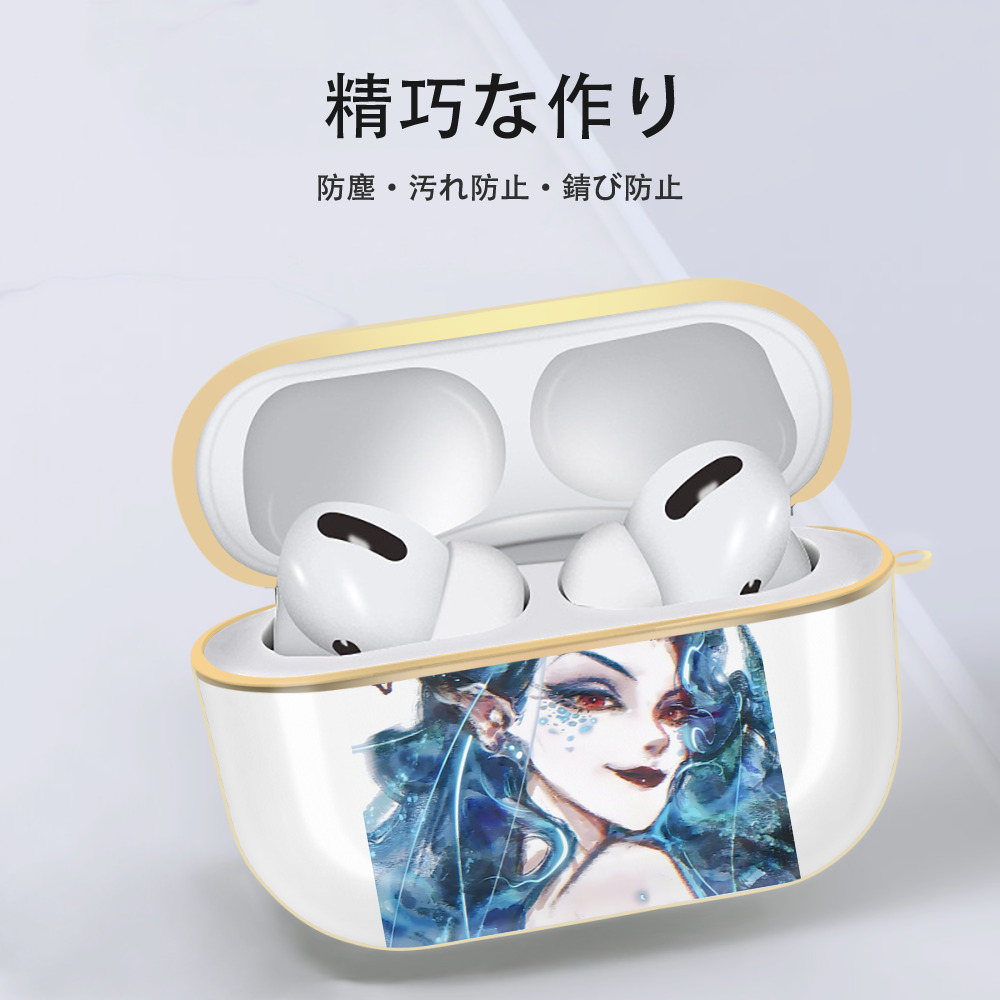 Ne Zha 2 ナタ 魔童の大暴れ 【AirPods Pro用】ハードシェル保護ケース｜耐衝撃・防指紋・カラビナ付き商品仕様