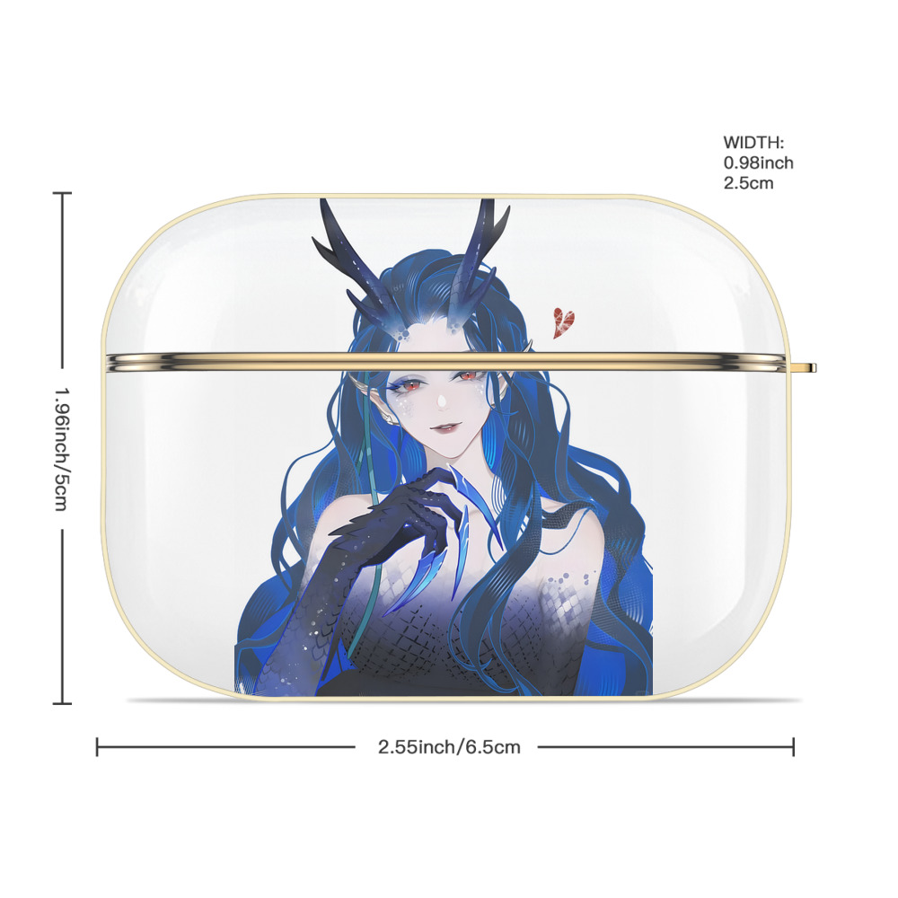 Ne Zha 2 ナタ 魔童の大暴れ 【AirPods Pro用】ハードシェル保護ケース｜耐衝撃・防指紋・カラビナ付き商品仕様