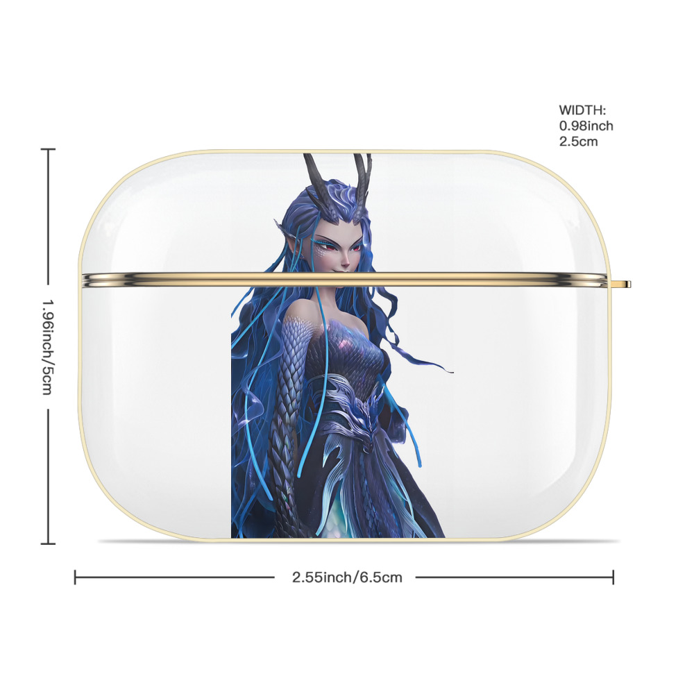 Ne Zha 2 ナタ 魔童の大暴れ 【AirPods Pro用】ハードシェル保護ケース｜耐衝撃・防指紋・カラビナ付き商品仕様