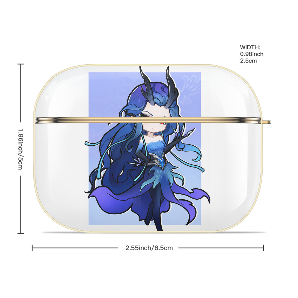 Ne Zha 2 ナタ 魔童の大暴れ 【AirPods Pro用】ハードシェル保護ケース｜耐衝撃・防指紋・カラビナ付き商品仕様