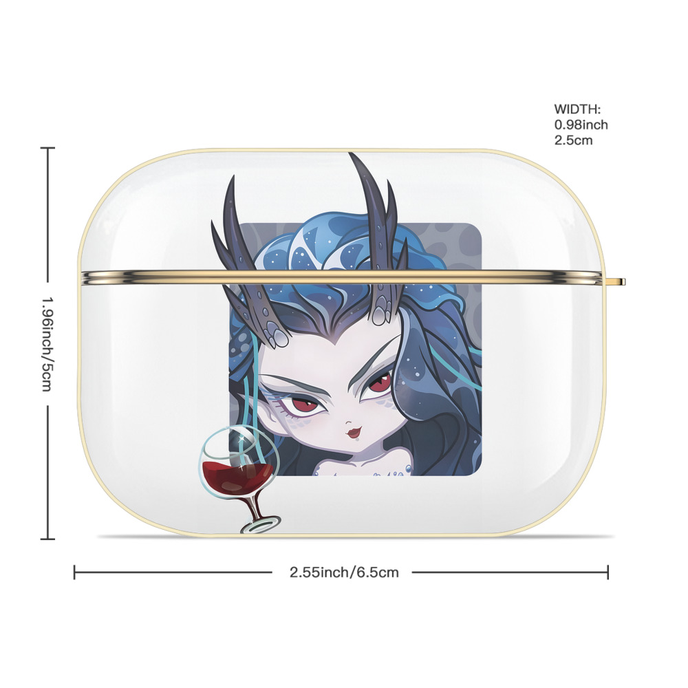 Ne Zha 2 ナタ 魔童の大暴れ 【AirPods Pro用】ハードシェル保護ケース｜耐衝撃・防指紋・カラビナ付き商品仕様