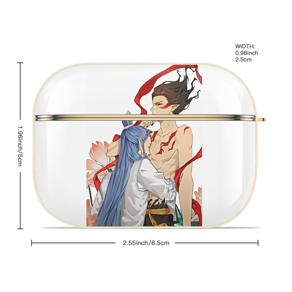 Ne Zha 2 ナタ 魔童の大暴れ 【AirPods Pro用】ハードシェル保護ケース｜耐衝撃・防指紋・カラビナ付き商品仕様