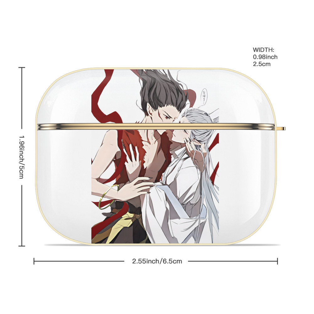 Ne Zha 2 ナタ 魔童の大暴れ 【AirPods Pro用】ハードシェル保護ケース｜耐衝撃・防指紋・カラビナ付き商品仕様