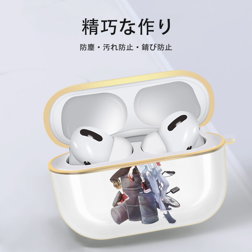 Ne Zha 2 ナタ 魔童の大暴れ 【AirPods Pro用】ハードシェル保護ケース｜耐衝撃・防指紋・カラビナ付き商品仕様