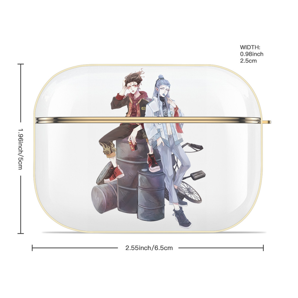 Ne Zha 2 ナタ 魔童の大暴れ 【AirPods Pro用】ハードシェル保護ケース｜耐衝撃・防指紋・カラビナ付き商品仕様