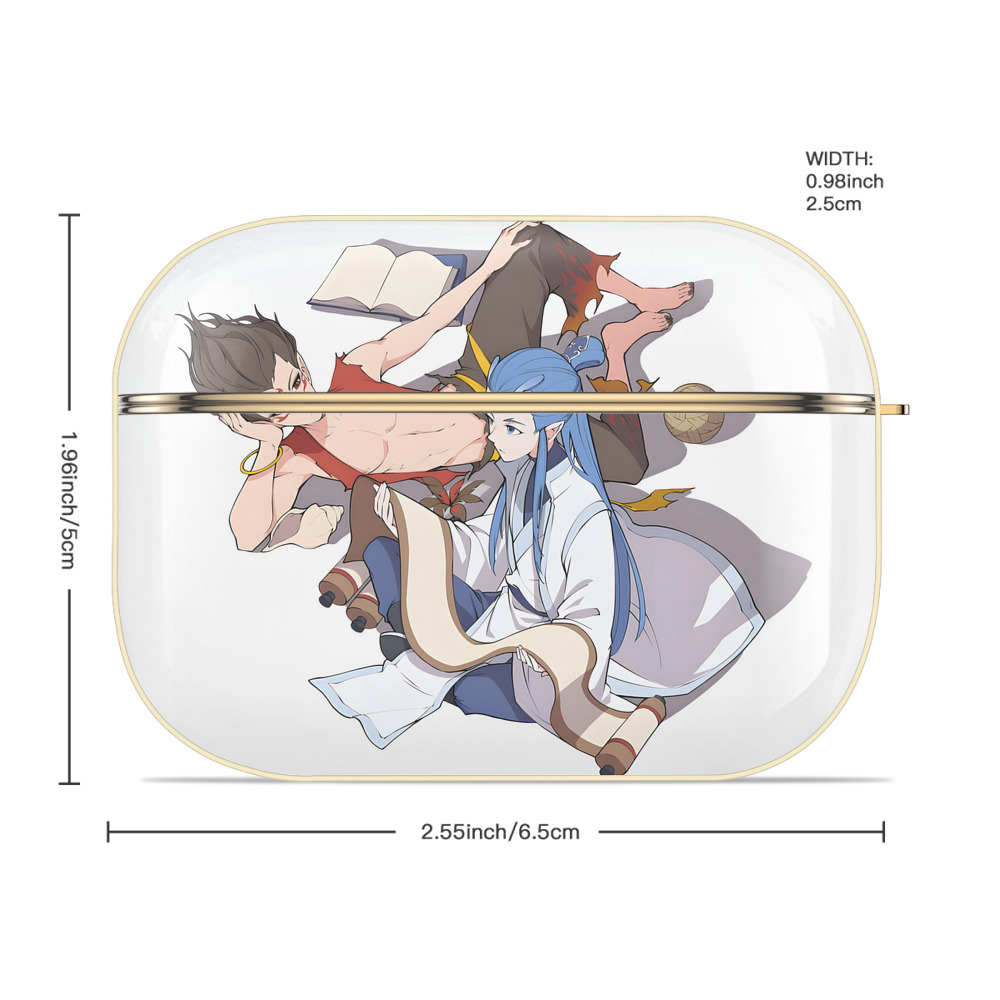 Ne Zha 2 ナタ 魔童の大暴れ 【AirPods Pro用】ハードシェル保護ケース｜耐衝撃・防指紋・カラビナ付き商品仕様