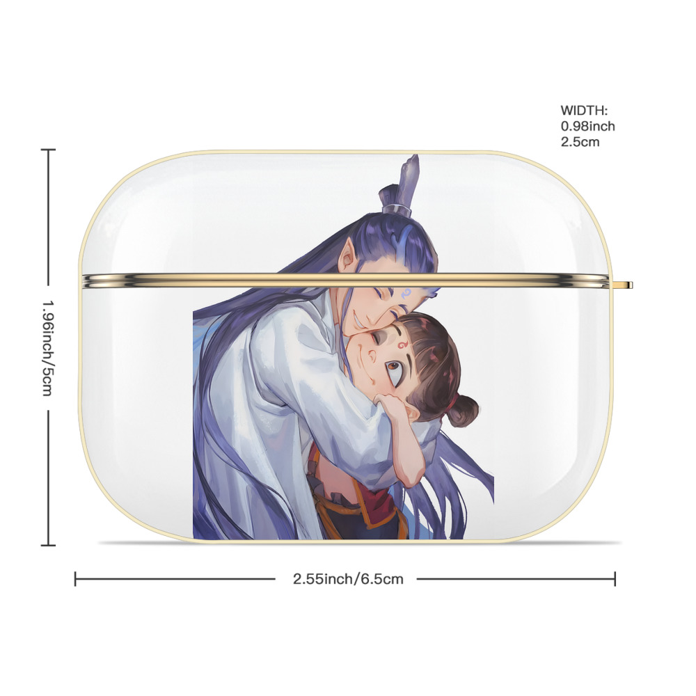 Ne Zha 2 ナタ 魔童の大暴れ 【AirPods Pro用】ハードシェル保護ケース｜耐衝撃・防指紋・カラビナ付き商品仕様