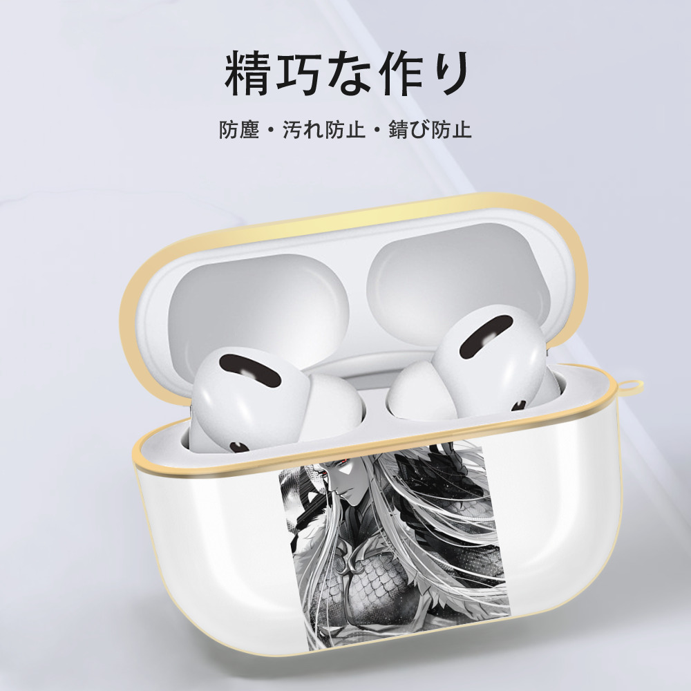 Ne Zha 2 ナタ 魔童の大暴れ 【AirPods Pro用】ハードシェル保護ケース｜耐衝撃・防指紋・カラビナ付き商品仕様