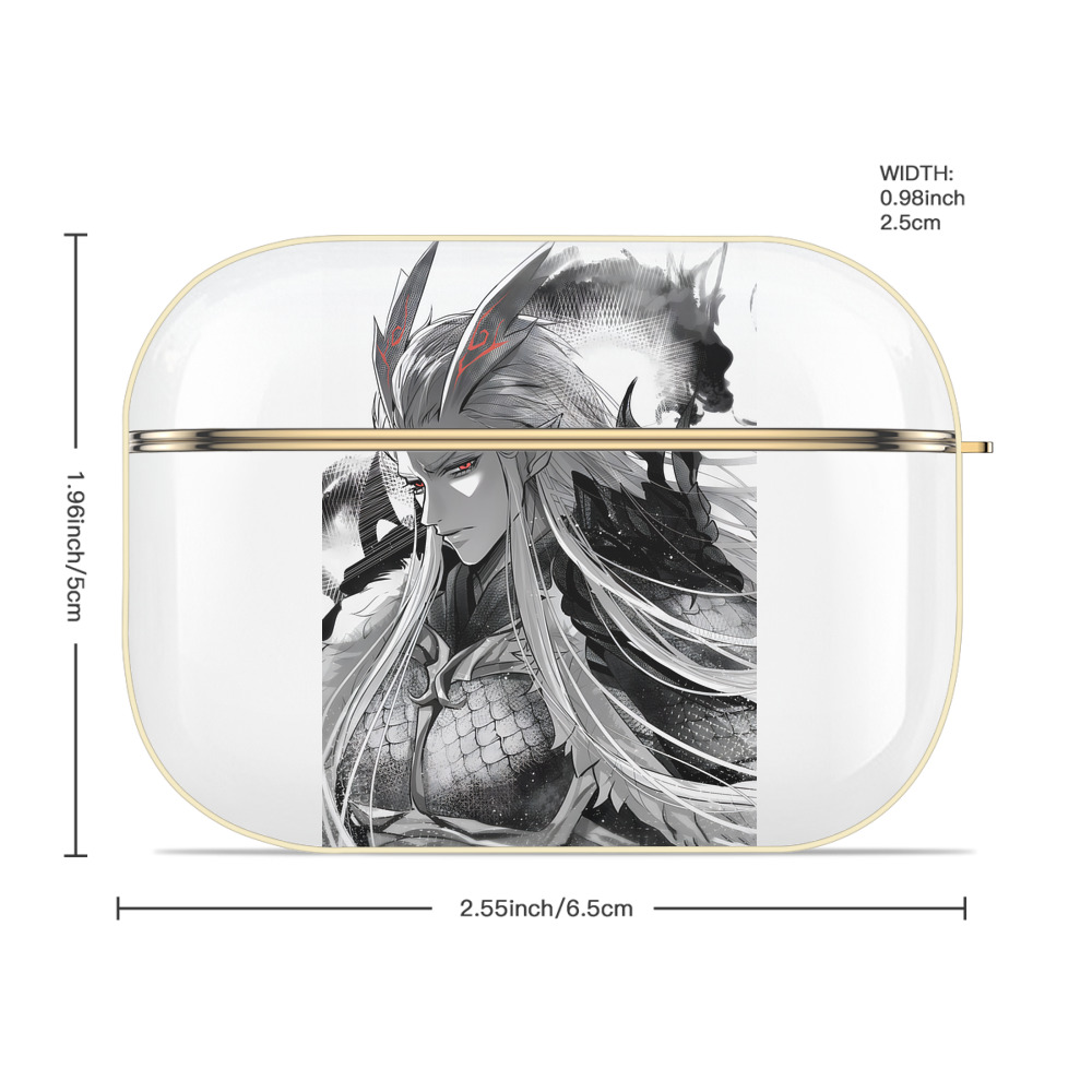 Ne Zha 2 ナタ 魔童の大暴れ 【AirPods Pro用】ハードシェル保護ケース｜耐衝撃・防指紋・カラビナ付き商品仕様
