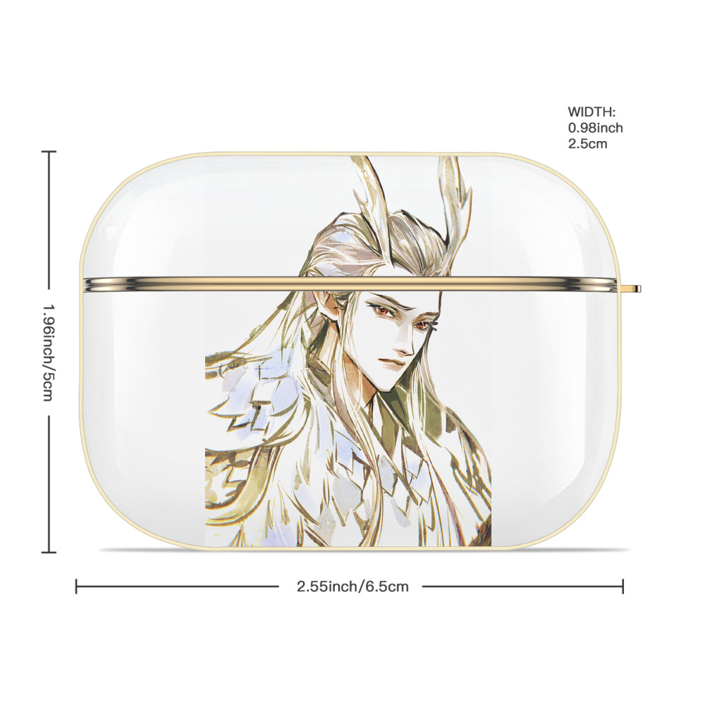 Ne Zha 2 ナタ 魔童の大暴れ 【AirPods Pro用】ハードシェル保護ケース｜耐衝撃・防指紋・カラビナ付き商品仕様