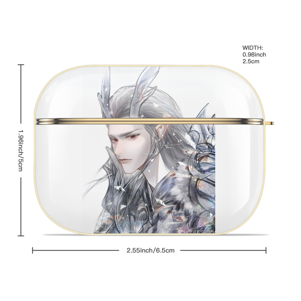 Ne Zha 2 ナタ 魔童の大暴れ 【AirPods Pro用】ハードシェル保護ケース｜耐衝撃・防指紋・カラビナ付き商品仕様