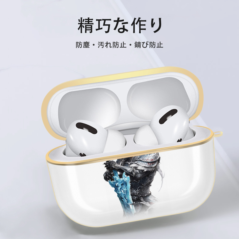 Ne Zha 2 ナタ 魔童の大暴れ 【AirPods Pro用】ハードシェル保護ケース｜耐衝撃・防指紋・カラビナ付き商品仕様