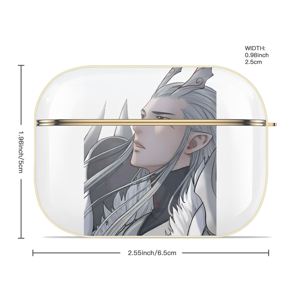 Ne Zha 2 ナタ 魔童の大暴れ 【AirPods Pro用】ハードシェル保護ケース｜耐衝撃・防指紋・カラビナ付き商品仕様