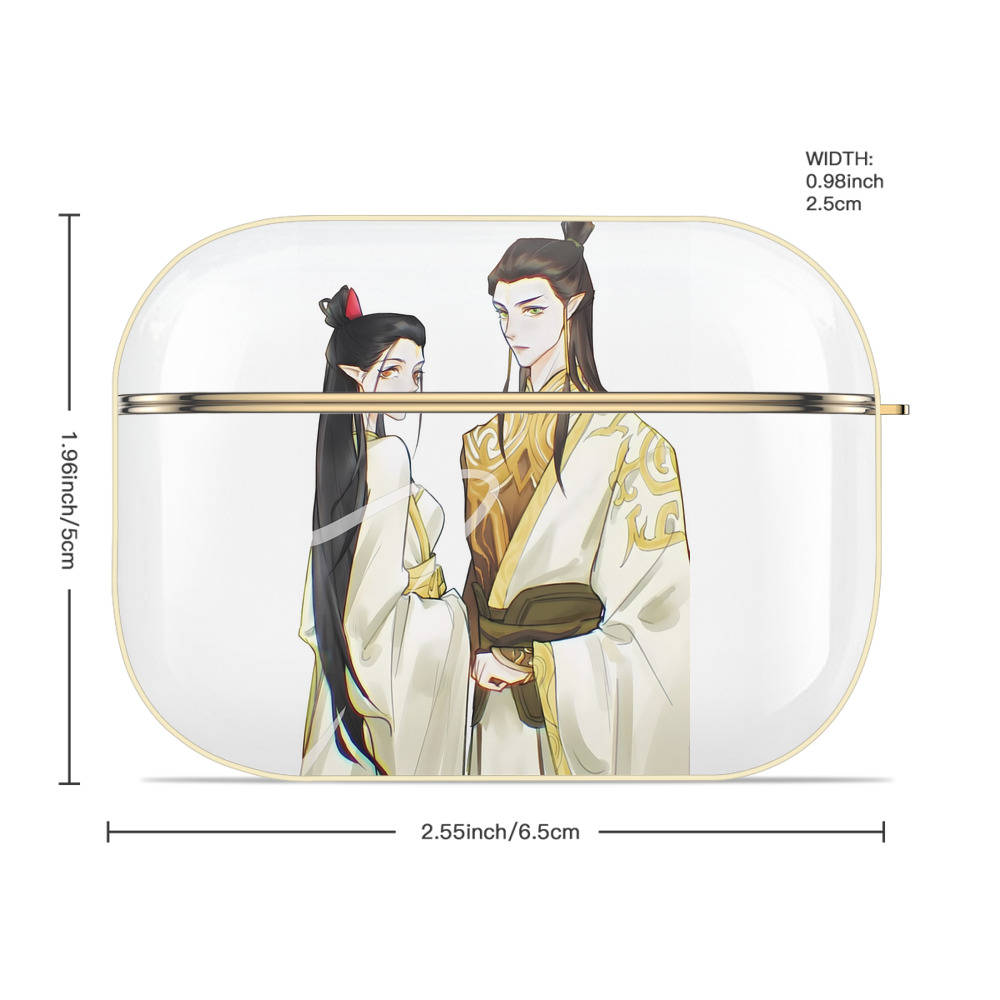 Ne Zha 2 ナタ 魔童の大暴れ 【AirPods Pro用】ハードシェル保護ケース｜耐衝撃・防指紋・カラビナ付き商品仕様