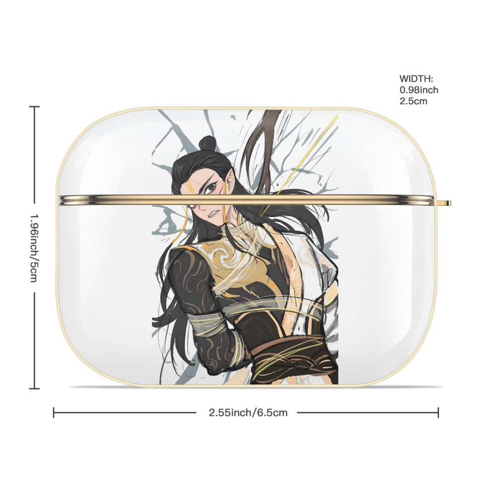 Ne Zha 2 ナタ 魔童の大暴れ 【AirPods Pro用】ハードシェル保護ケース｜耐衝撃・防指紋・カラビナ付き商品仕様