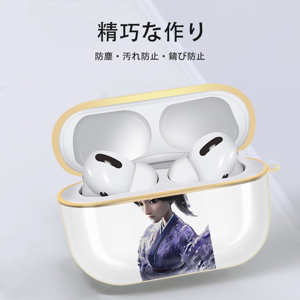 Ne Zha 2 ナタ 魔童の大暴れ 【AirPods Pro用】ハードシェル保護ケース｜耐衝撃・防指紋・カラビナ付き商品仕様