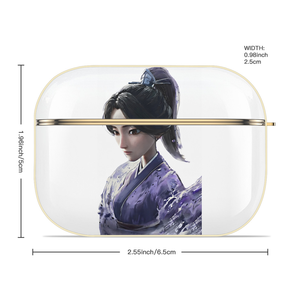 Ne Zha 2 ナタ 魔童の大暴れ 【AirPods Pro用】ハードシェル保護ケース｜耐衝撃・防指紋・カラビナ付き商品仕様