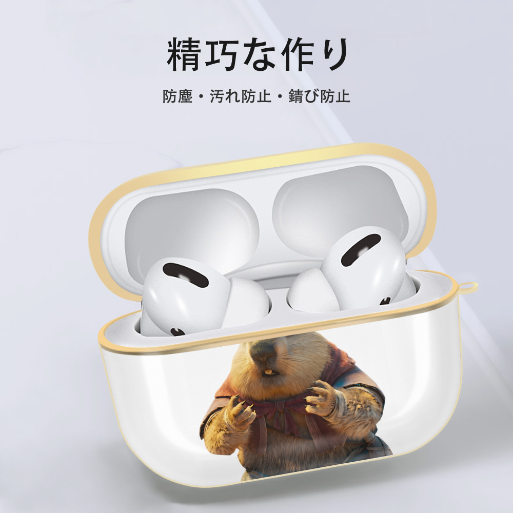 Ne Zha 2 ナタ 魔童の大暴れ 【AirPods Pro用】ハードシェル保護ケース｜耐衝撃・防指紋・カラビナ付き商品仕様