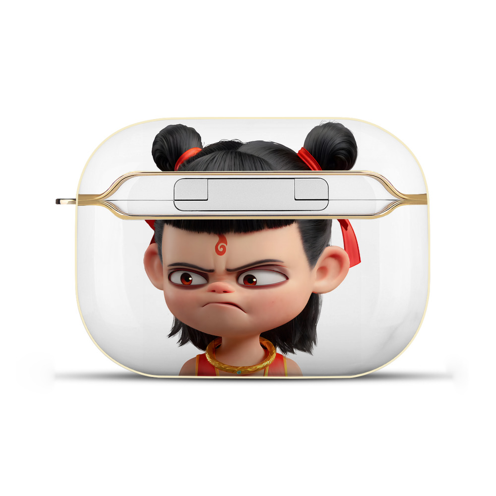 （画像用） Ne Zha 2 ナタ 魔童の大暴れ 【AirPods Pro用】ハードシェル保護ケース｜耐衝撃・防指紋・カラビナ付き商品仕様