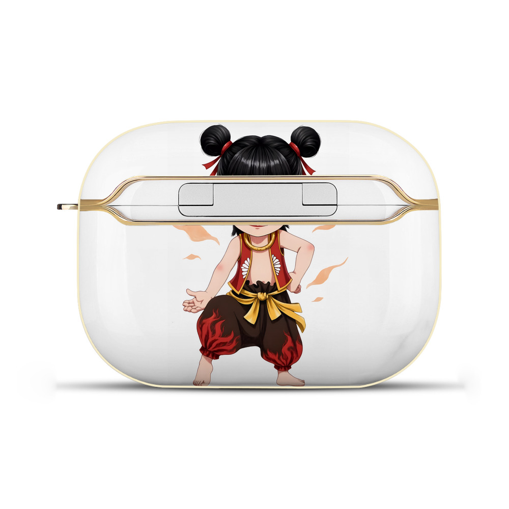 （画像用） Ne Zha 2 ナタ 魔童の大暴れ 【AirPods Pro用】ハードシェル保護ケース｜耐衝撃・防指紋・カラビナ付き商品仕様