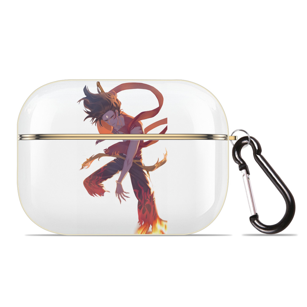 （画像用） Ne Zha 2 ナタ 魔童の大暴れ 【AirPods Pro用】ハードシェル保護ケース｜耐衝撃・防指紋・カラビナ付き商品仕様