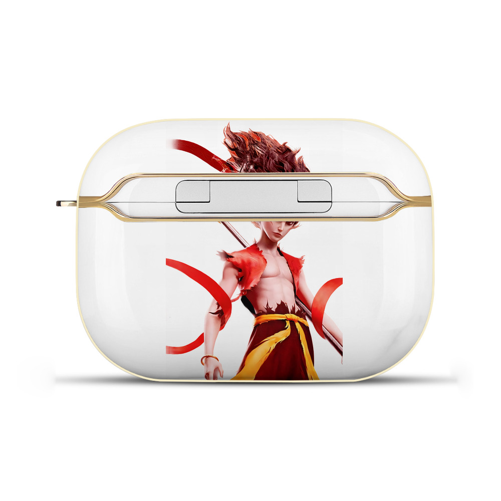 （画像用） Ne Zha 2 ナタ 魔童の大暴れ 【AirPods Pro用】ハードシェル保護ケース｜耐衝撃・防指紋・カラビナ付き商品仕様