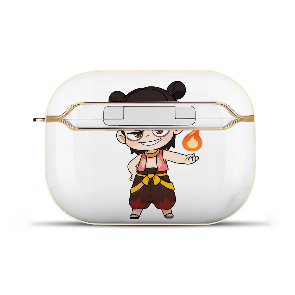 （画像用） Ne Zha 2 ナタ 魔童の大暴れ 【AirPods Pro用】ハードシェル保護ケース｜耐衝撃・防指紋・カラビナ付き商品仕様