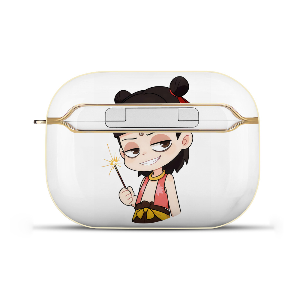 （画像用） Ne Zha 2 ナタ 魔童の大暴れ 【AirPods Pro用】ハードシェル保護ケース｜耐衝撃・防指紋・カラビナ付き商品仕様