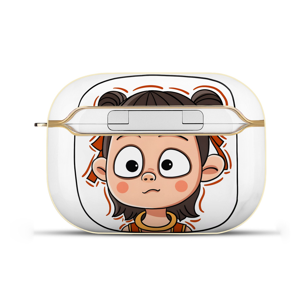 （画像用） Ne Zha 2 ナタ 魔童の大暴れ 【AirPods Pro用】ハードシェル保護ケース｜耐衝撃・防指紋・カラビナ付き商品仕様