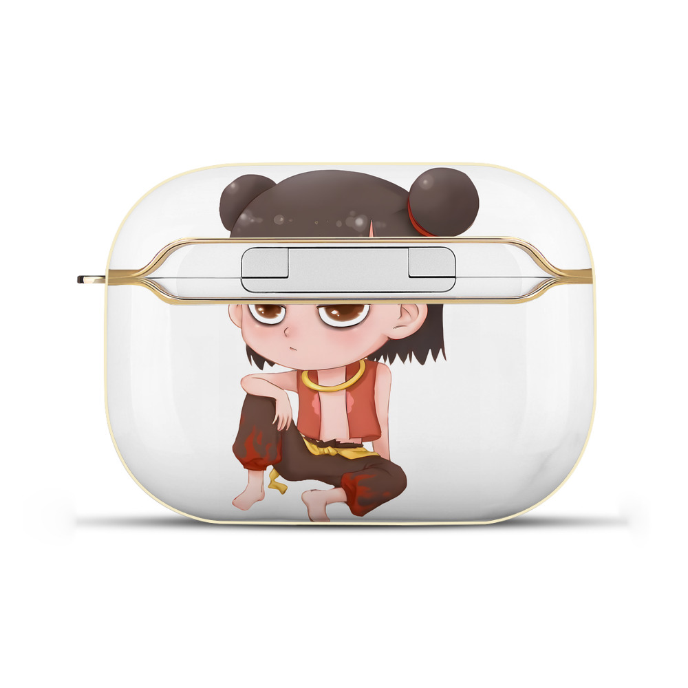 （画像用） Ne Zha 2 ナタ 魔童の大暴れ 【AirPods Pro用】ハードシェル保護ケース｜耐衝撃・防指紋・カラビナ付き商品仕様