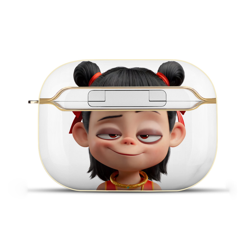 （画像用） Ne Zha 2 ナタ 魔童の大暴れ 【AirPods Pro用】ハードシェル保護ケース｜耐衝撃・防指紋・カラビナ付き商品仕様
