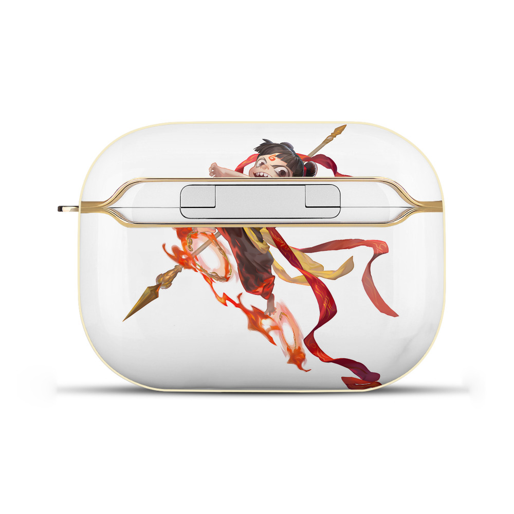 （画像用） Ne Zha 2 ナタ 魔童の大暴れ 【AirPods Pro用】ハードシェル保護ケース｜耐衝撃・防指紋・カラビナ付き商品仕様