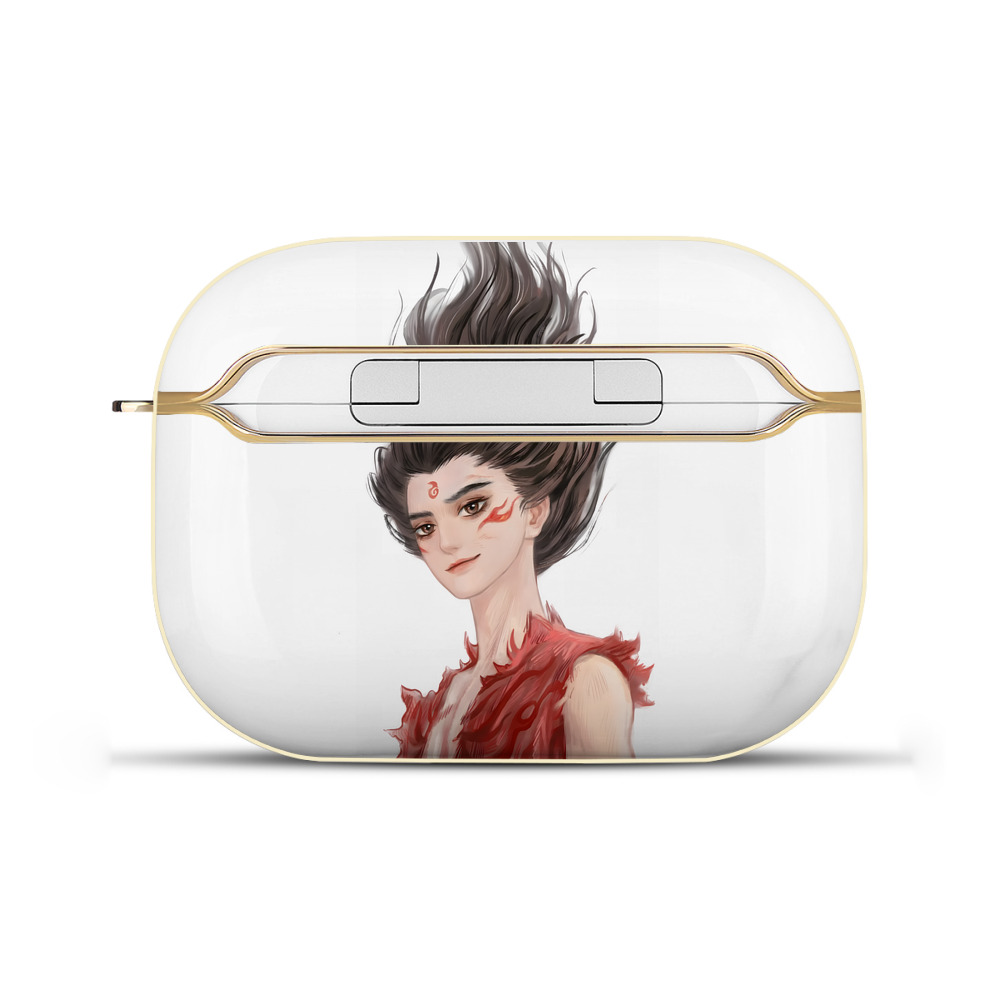 （画像用） Ne Zha 2 ナタ 魔童の大暴れ 【AirPods Pro用】ハードシェル保護ケース｜耐衝撃・防指紋・カラビナ付き商品仕様