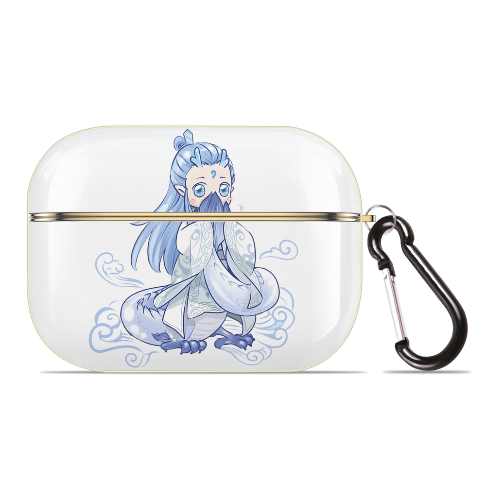 （画像用） Ne Zha 2 ナタ 魔童の大暴れ 【AirPods Pro用】ハードシェル保護ケース｜耐衝撃・防指紋・カラビナ付き商品仕様