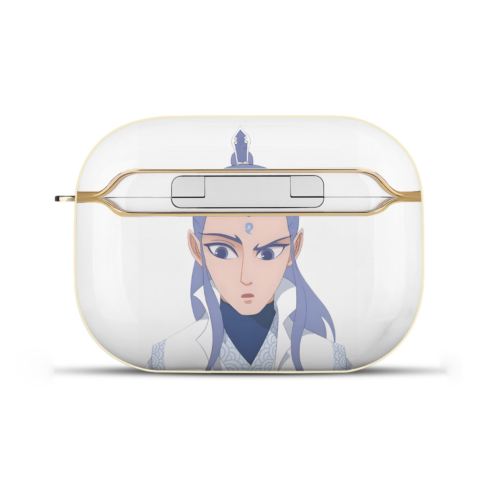 （画像用） Ne Zha 2 ナタ 魔童の大暴れ 【AirPods Pro用】ハードシェル保護ケース｜耐衝撃・防指紋・カラビナ付き商品仕様