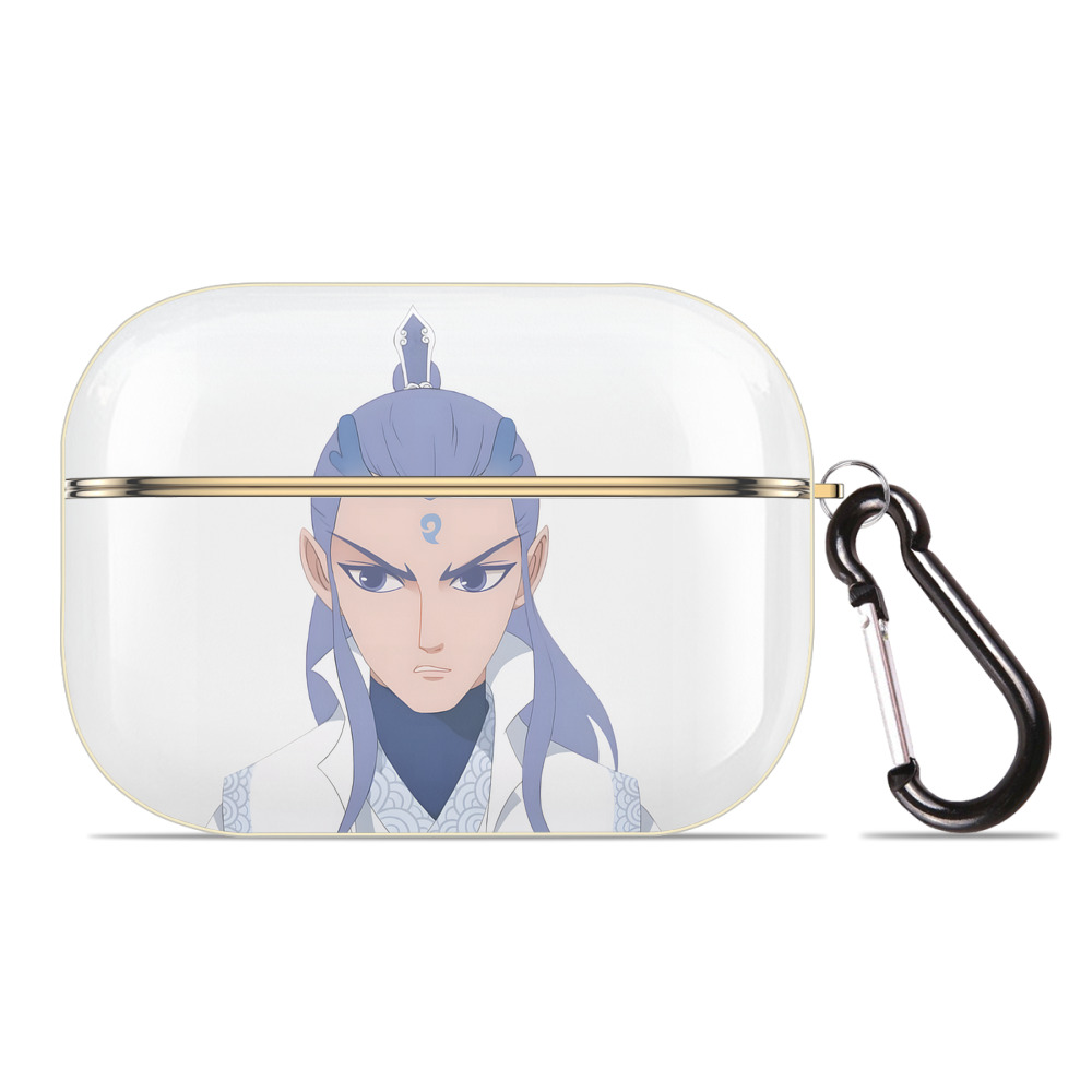 （画像用） Ne Zha 2 ナタ 魔童の大暴れ 【AirPods Pro用】ハードシェル保護ケース｜耐衝撃・防指紋・カラビナ付き商品仕様