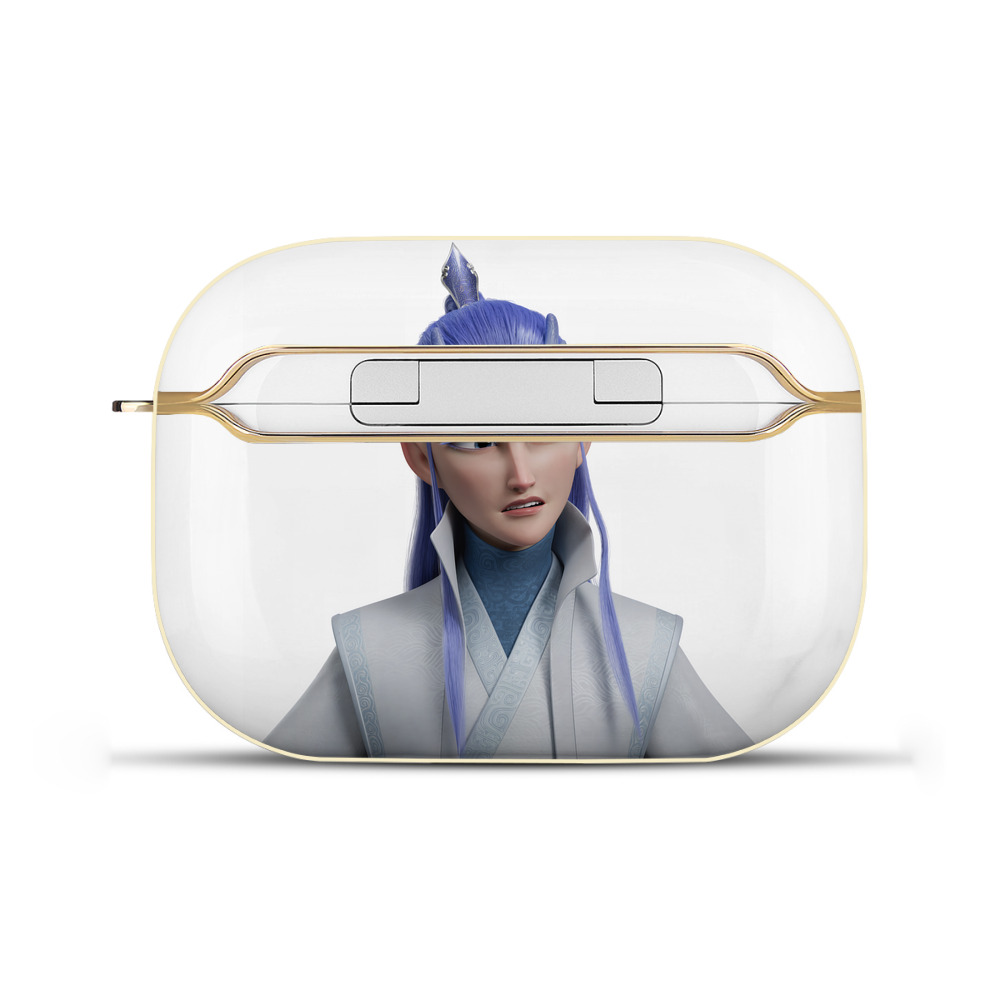 （画像用） Ne Zha 2 ナタ 魔童の大暴れ 【AirPods Pro用】ハードシェル保護ケース｜耐衝撃・防指紋・カラビナ付き商品仕様