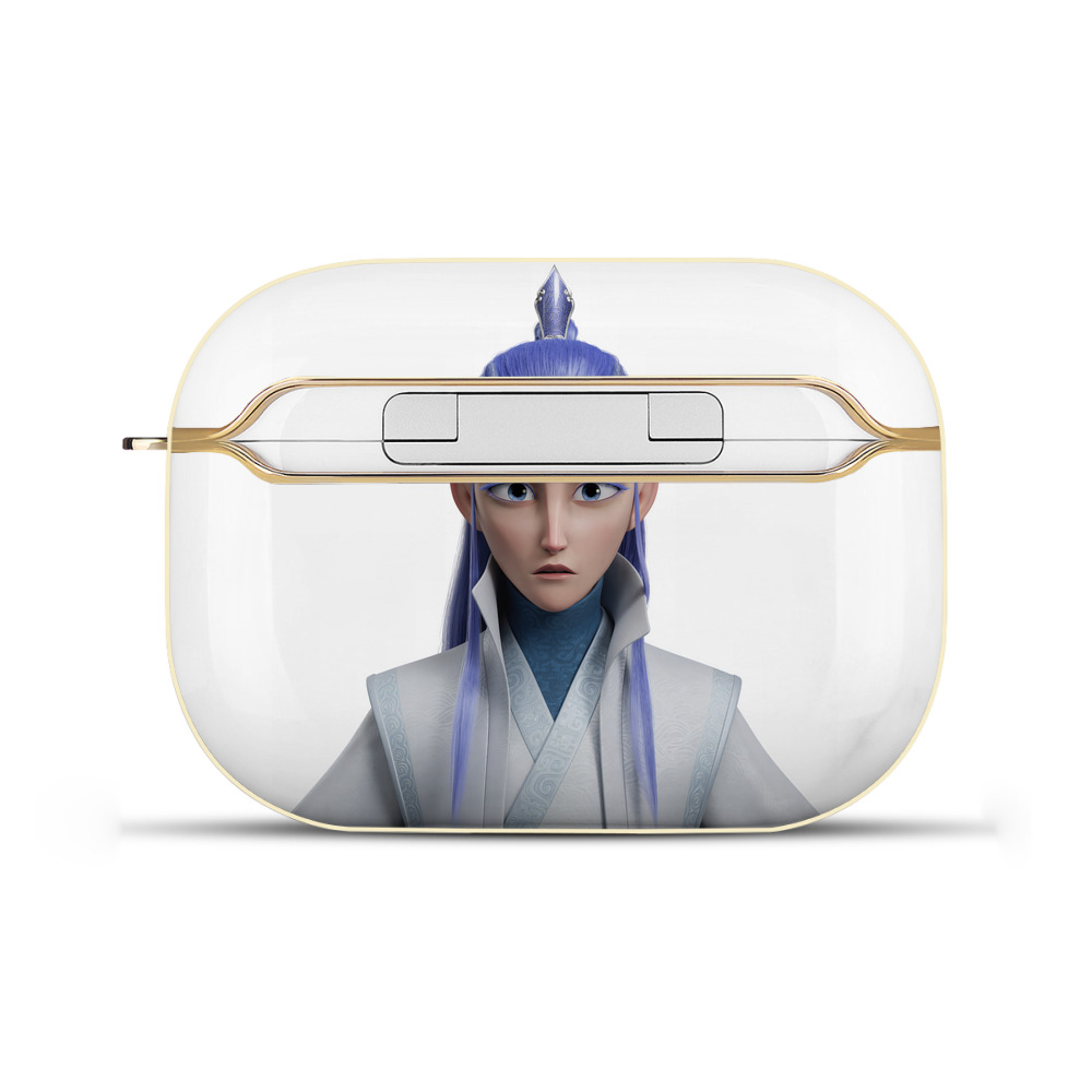 （画像用） Ne Zha 2 ナタ 魔童の大暴れ 【AirPods Pro用】ハードシェル保護ケース｜耐衝撃・防指紋・カラビナ付き商品仕様