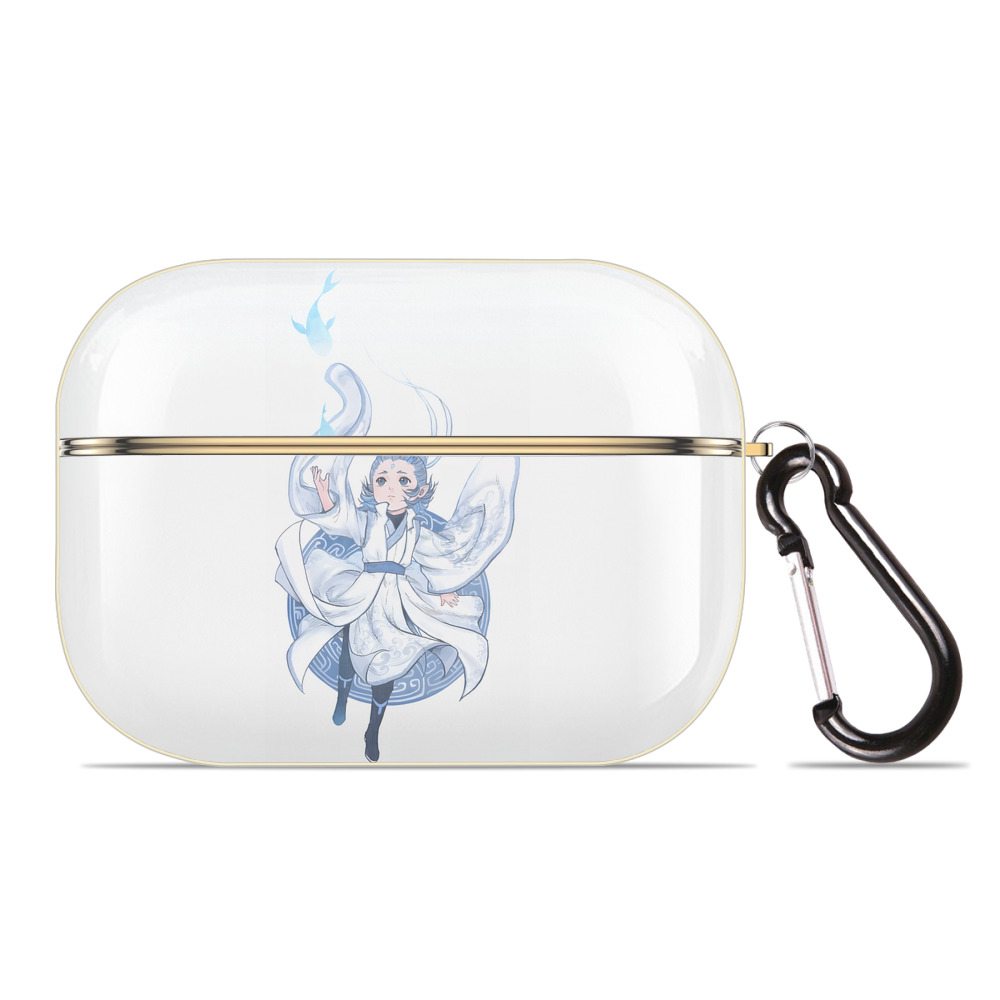 （画像用） Ne Zha 2 ナタ 魔童の大暴れ 【AirPods Pro用】ハードシェル保護ケース｜耐衝撃・防指紋・カラビナ付き商品仕様