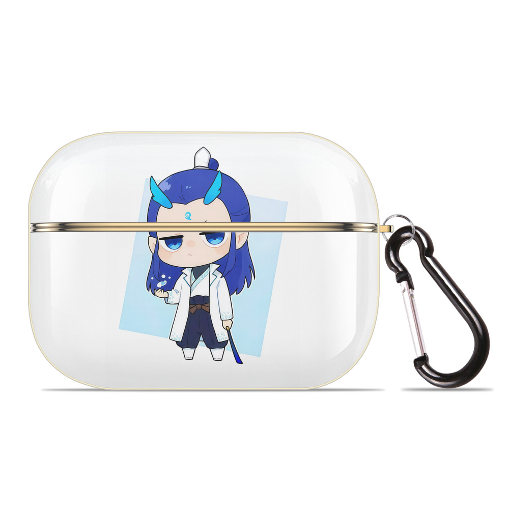 （画像用） Ne Zha 2 ナタ 魔童の大暴れ 【AirPods Pro用】ハードシェル保護ケース｜耐衝撃・防指紋・カラビナ付き商品仕様