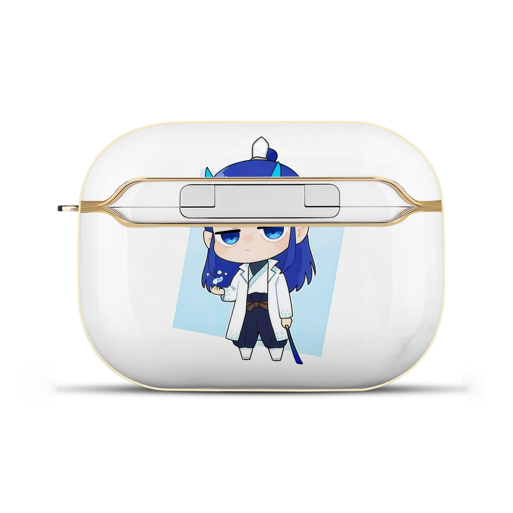 （画像用） Ne Zha 2 ナタ 魔童の大暴れ 【AirPods Pro用】ハードシェル保護ケース｜耐衝撃・防指紋・カラビナ付き商品仕様