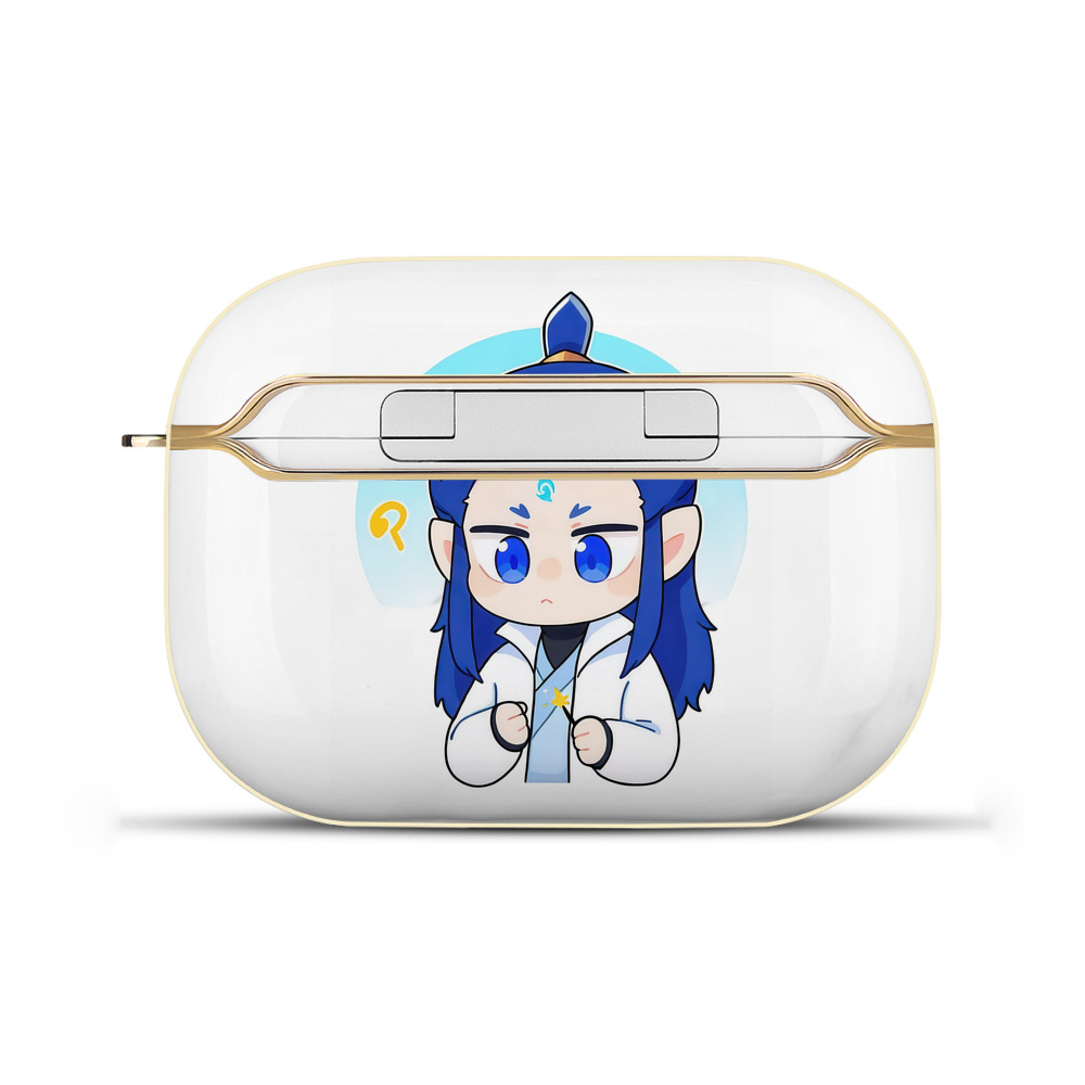 （画像用） Ne Zha 2 ナタ 魔童の大暴れ 【AirPods Pro用】ハードシェル保護ケース｜耐衝撃・防指紋・カラビナ付き商品仕様