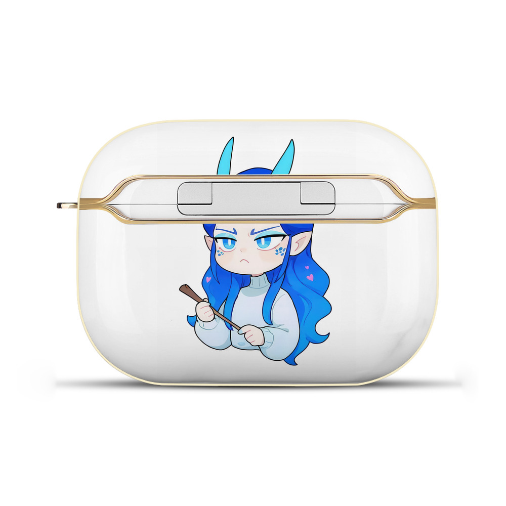 （画像用） Ne Zha 2 ナタ 魔童の大暴れ 【AirPods Pro用】ハードシェル保護ケース｜耐衝撃・防指紋・カラビナ付き商品仕様